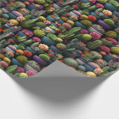 Cadeau Papier d'enveloppement Plante du désert (Coin)