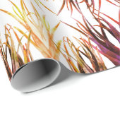 Cadeau Papier d'enveloppement plante fractal (Coin rond)