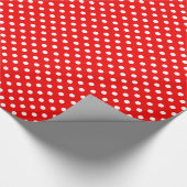 Cadeau Papier d'enveloppement Pois rouge (Coin)