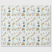 Cadeau Papier d'enveloppement pour animaux de cirque (Plat)