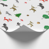 Cadeau Papier d'enveloppement pour animaux de la forêt de (Coin)