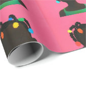 Cadeau Papier d'enveloppement pour bébé (Coin rond)