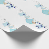 Cadeau Papier d'enveloppement pour bébé (Coin)
