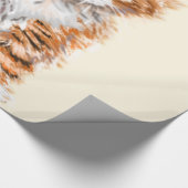 Cadeau Papier d'enveloppement pour bébé chat - Vos couleu (Coin)