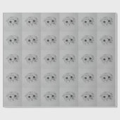 Cadeau Papier d'enveloppement pour chaton plié écossais (Plat)