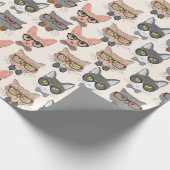 Cadeau Papier d'enveloppement pour chats (Coin)
