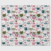 Cadeau Papier d'enveloppement pour chats (Plat)