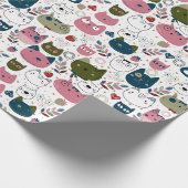 Cadeau Papier d'enveloppement pour chats (Coin)