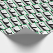 Cadeau Papier d'enveloppement pour chats Yule (Coin)