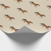 Cadeau Papier d'enveloppement pour Chevaux de châtaignier (Coin)