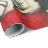 Cadeau Papier d'enveloppement pour danseur du ventre vint (Coin rond)