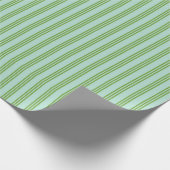 Cadeau Papier d'enveloppement pour eau et bonbons vert (Coin)