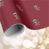 Cadeau Papier d'enveloppement pour elfe de Noël