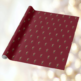Cadeau Papier d'enveloppement pour elfe de Noël