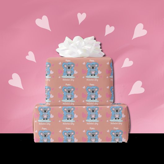 Cadeau Papier d'enveloppement pour enfant Cute Koala