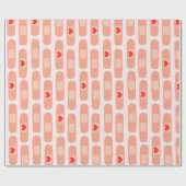 Cadeau Papier d'enveloppement pour infirmière mignonne (Plat)