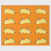 Cadeau Papier d'enveloppement pour l'anniversaire de Taco (Plat)