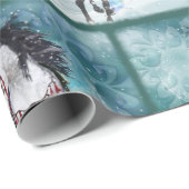 Cadeau Papier d'enveloppement pour les fêtes du Cheval de (Coin rond)