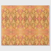 Cadeau Papier d'enveloppement pour maman et bébé (Plat)