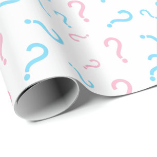 Cadeau Papier d'enveloppement pour révélations de genre r