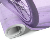 Cadeau Papier d'enveloppement pour vieux vélos (Coin rond)