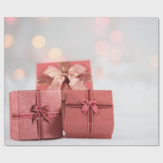Cadeau Papier d'enveloppement présent Noël