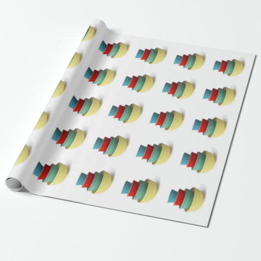 Cadeau Papier d'enveloppement primaire Pyrex (Déroulé)