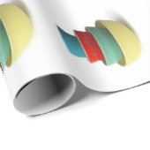 Cadeau Papier d'enveloppement primaire Pyrex (Coin rond)