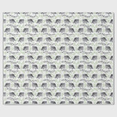 Cadeau Papier d'enveloppement Raccoon (Plat)
