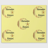 Cadeau Papier d'enveloppement Ramadan Kareem (Plat)