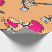 Cadeau Papier d'enveloppement Rocker Star