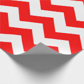 Cadeau Papier d'enveloppement rouge et blanc extra-grand  (Coin)