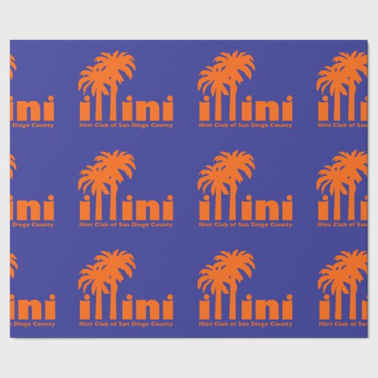 Cadeau Papier d'enveloppement San Diego Illini (Couture)