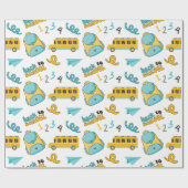 Cadeau Papier d'enveloppement sans soudure de l'école : N (Plat)