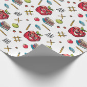 Cadeau Papier d'enveloppement scolaire créatif (Coin)