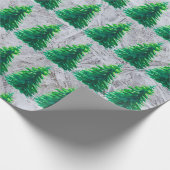 Cadeau Papier d'enveloppement simple Conifer (Coin)