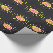 Cadeau Papier d'enveloppement solaire (Coin)