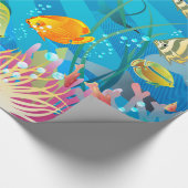 Cadeau Papier d'enveloppement sous-marin 2 (Coin)