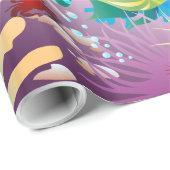 Cadeau Papier d'enveloppement sous-marin 2 (Coin rond)