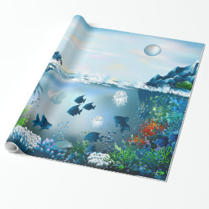 Cadeau Papier d'enveloppement sous-marin 5A