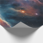 Cadeau Papier d'enveloppement spatial (Coin)