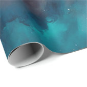 Cadeau Papier d'enveloppement spatial (Coin rond)