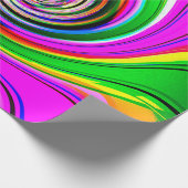 Cadeau Papier d'enveloppement Spiral fou (Coin)