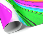 Cadeau Papier d'enveloppement Spiral fou (Coin rond)