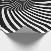 Cadeau Papier d'enveloppement - Spirale d'art psychédéliq (Coin)