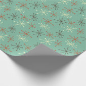 Cadeau Papier d'enveloppement Spoutnik moderne rétro du m (Coin)