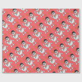 Cadeau Papier d'enveloppement super de Noël (Plat)