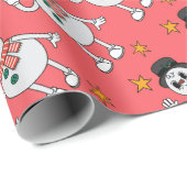 Cadeau Papier d'enveloppement super de Noël (Coin rond)