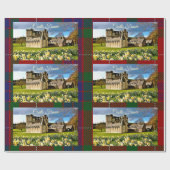 Cadeau Papier d'enveloppement Tartan de Clan Fraser Castl (Plat)