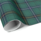 Cadeau Papier d'enveloppement tartan écossais Henderson (Coin rond)
